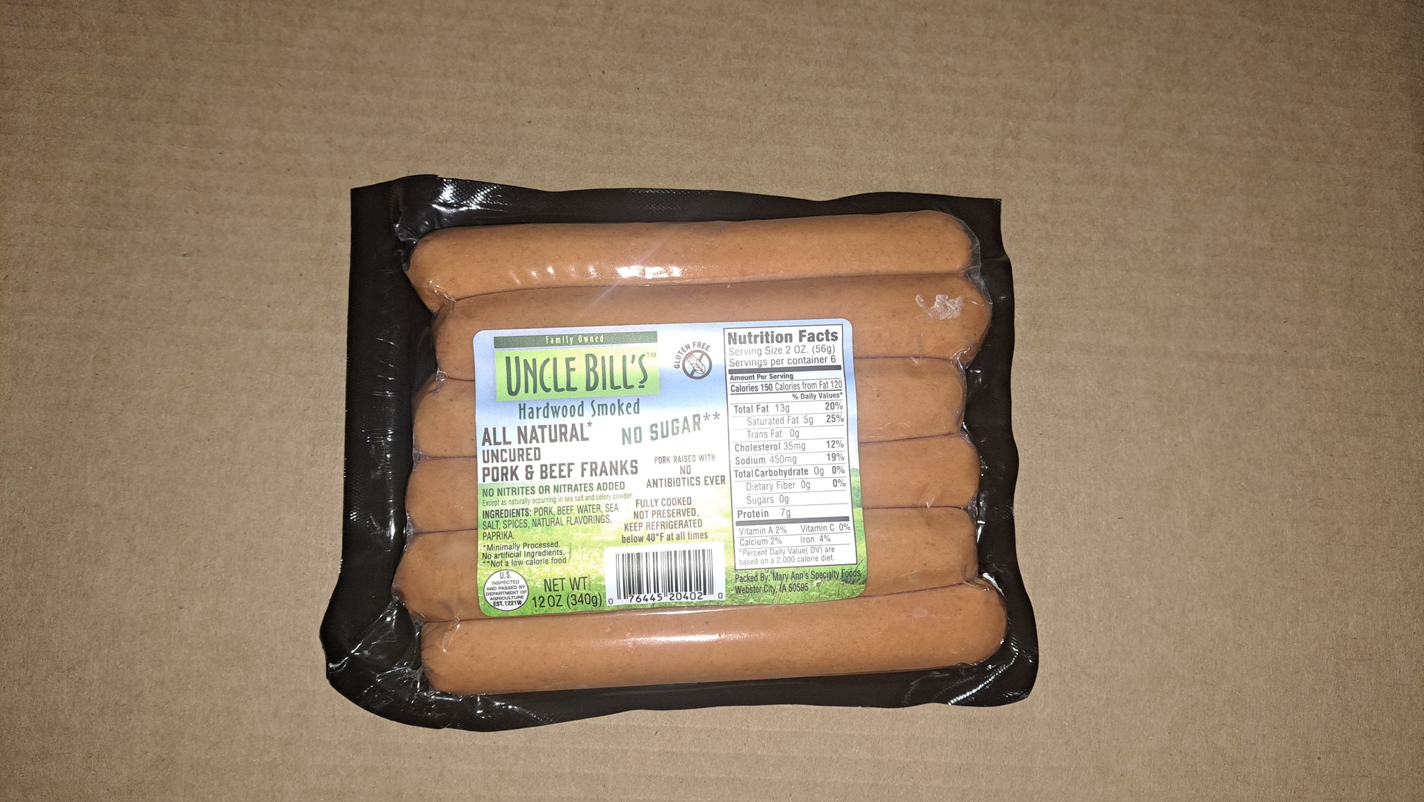 Uncle Bill's Franks
