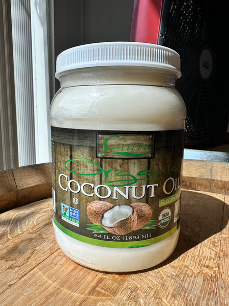 Organic Refined Coconut oil - 64oz.