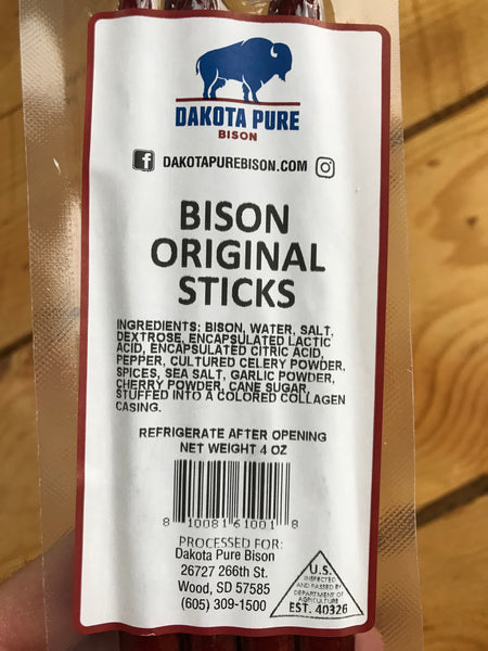 Bison Meat Sticks