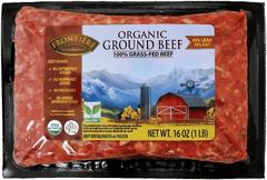 🟢 Organic 100% Grass Fed and Finished Ground Beef